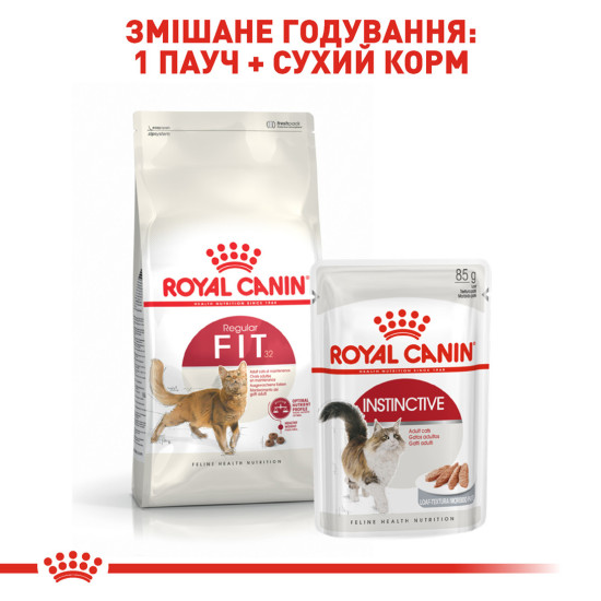 Корм для домашніх і вуличних котів ROYAL CANIN FIT 4.0 кг
