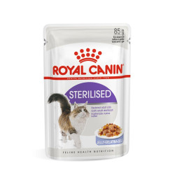 Вологий корм для дорослих стерилізованих котів ROYAL CANIN STERILISED IN JELLY 0.085 кг