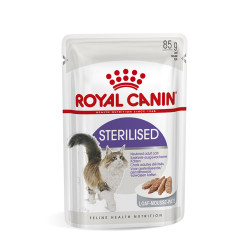 Вологий корм для дорослих стерилізованих котів ROYAL CANIN STERILIZED LOAF 0.085 кг
