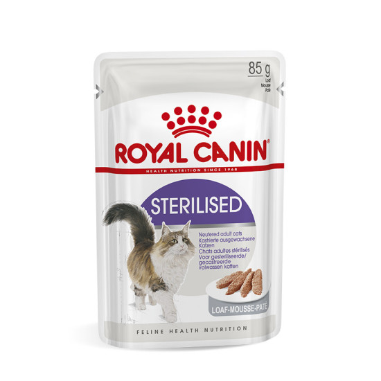 Вологий корм для дорослих стерилізованих котів ROYAL CANIN STERILIZED LOAF 0.085 кг