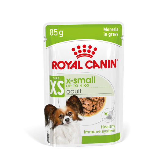 Вологий корм для дорослих собак ROYAL CANIN XSMALL ADULT IN GRAVY 0.085 кг