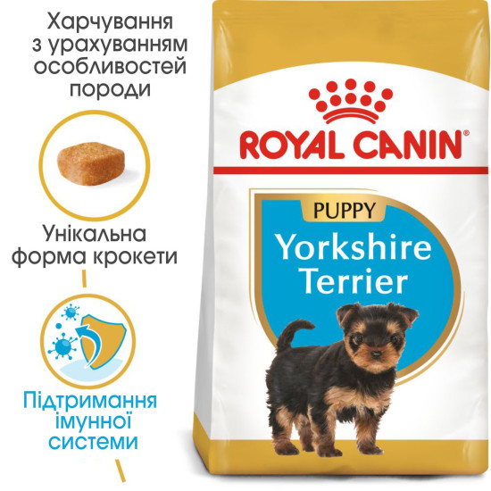 Корм для цуценят породи Йоркшир-тер'єр ROYAL CANIN YORKSHIRE PUPPY 0.5 кг