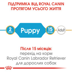Корм для цуценят породи Лабрадор-ретривер ROYAL CANIN LABRADOR PUPPY 3 кг