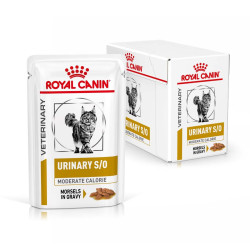 Вологий корм для дорослих котів ROYAL CANIN URINARY S/O MODERATE CALORIE CAT 0.085 кг