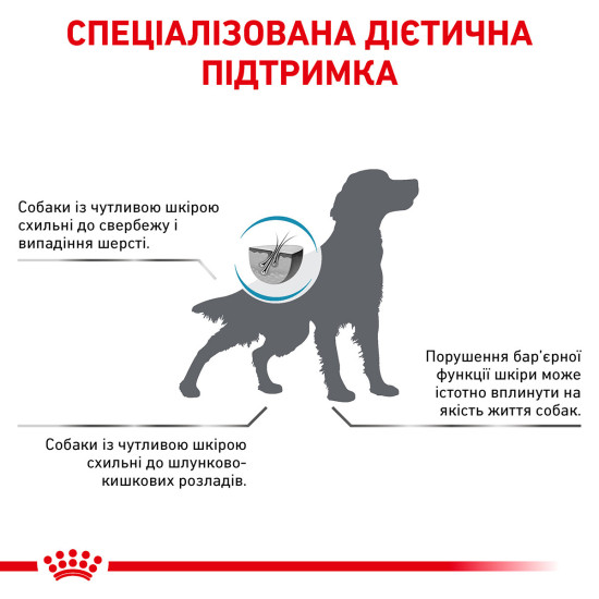 Корм для дорослих собак ROYAL CANIN SKIN CARE ADULT DOG 11.0 кг
