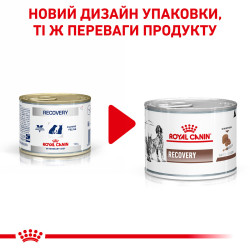 Вологий корм для дорослих собак та котів ROYAL CANIN RECOVERY  0.195 кг